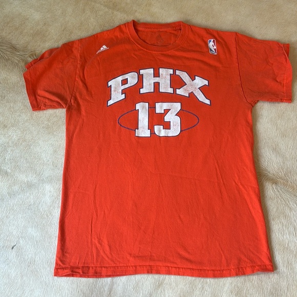 adidas Other - PHOENIX SUNS Nash #13 Orange Short Sleeve NBA T-Shirt